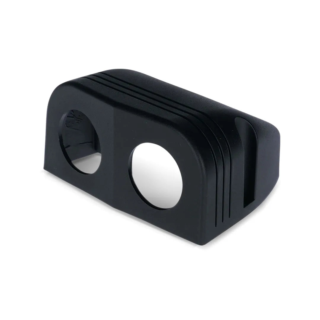 OEX ACX5612 Double Surface Mount Panel | Twin Socket Housing for Switches & Accessories