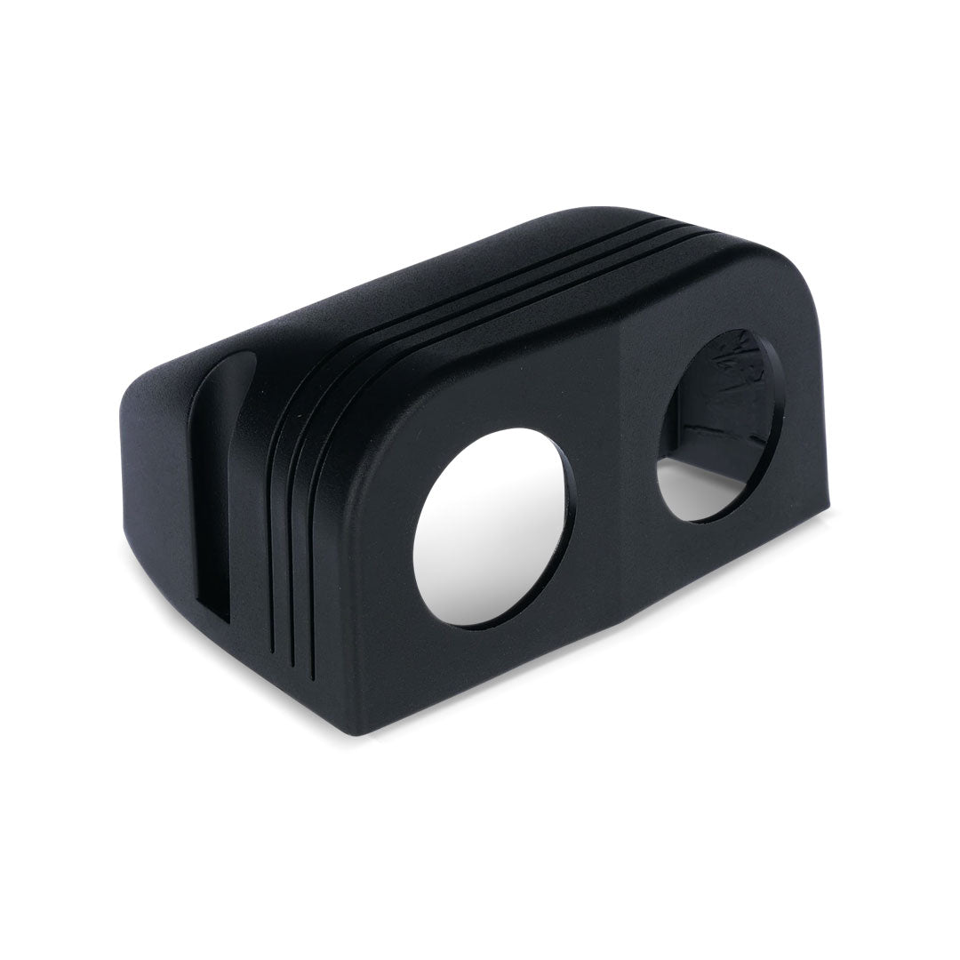 OEX ACX5612 Double Surface Mount Panel | Twin Socket Housing for Switches & Accessories