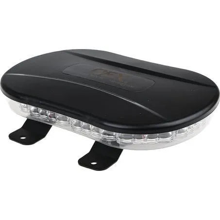 OEX ACX5734 12/24V Low Profile Minibar Amber LED Clear Lens Bracket Mount