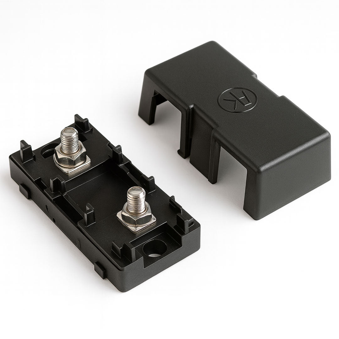 OEX ACX6531 Panel Mount Fuse Holder Mega 1 Way 500A Side Connection Entry