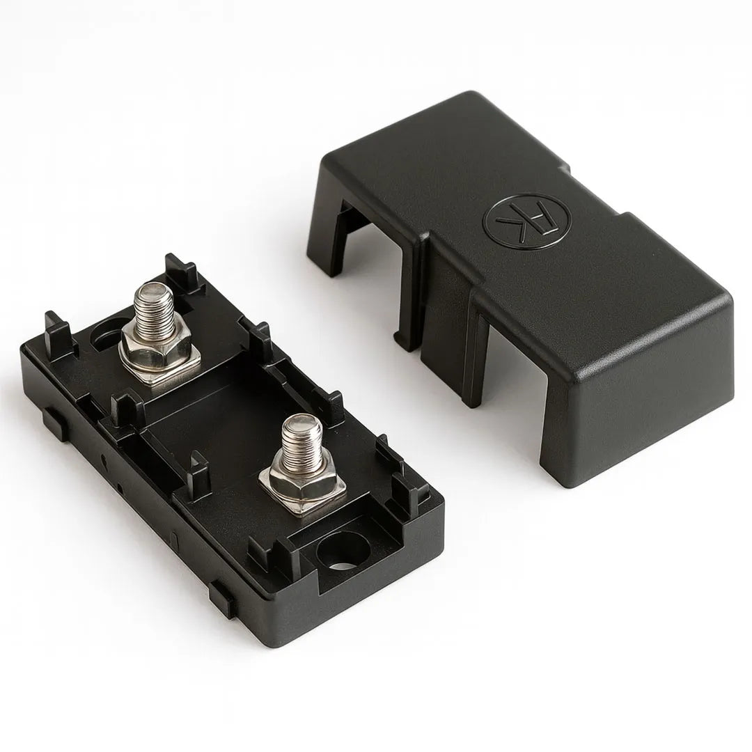 OEX ACX6531 Panel Mount Fuse Holder Mega 1 Way 500A Side Connection Entry