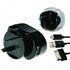 Aerpro ADM77A AC USB Home Wall Charger With Samsung 2-IN-1 30-Pin & Micro USB Cable