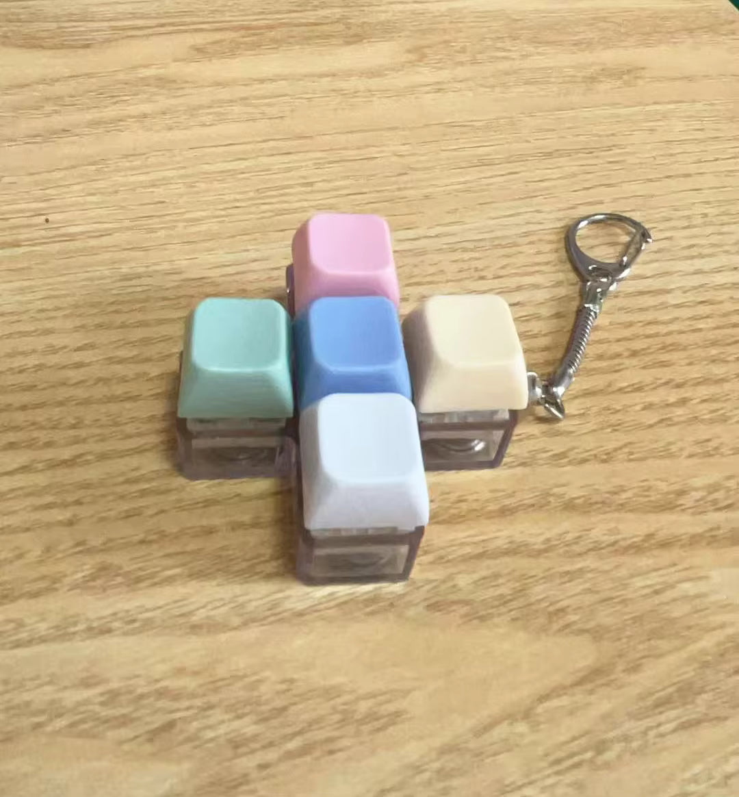 ADHIX ADXAURA - LED Light Mechanical Keycap Keychain Fidget Clicker