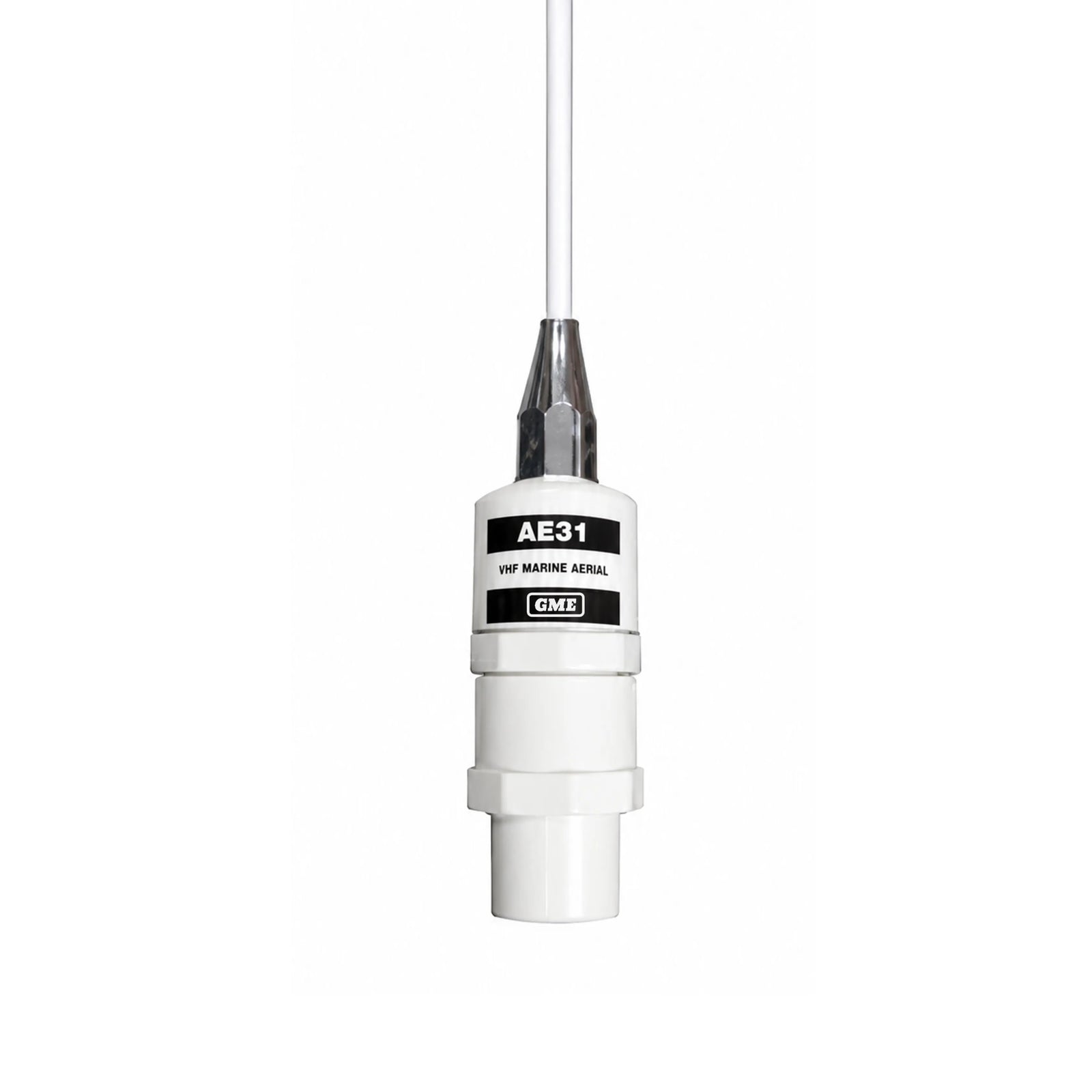 GME AE31 850mm VHF Mast Mount Antenna - White