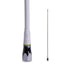GME AE312B 600mm AM/FM Ground Dependent Antenna Base Cable & Plug - White