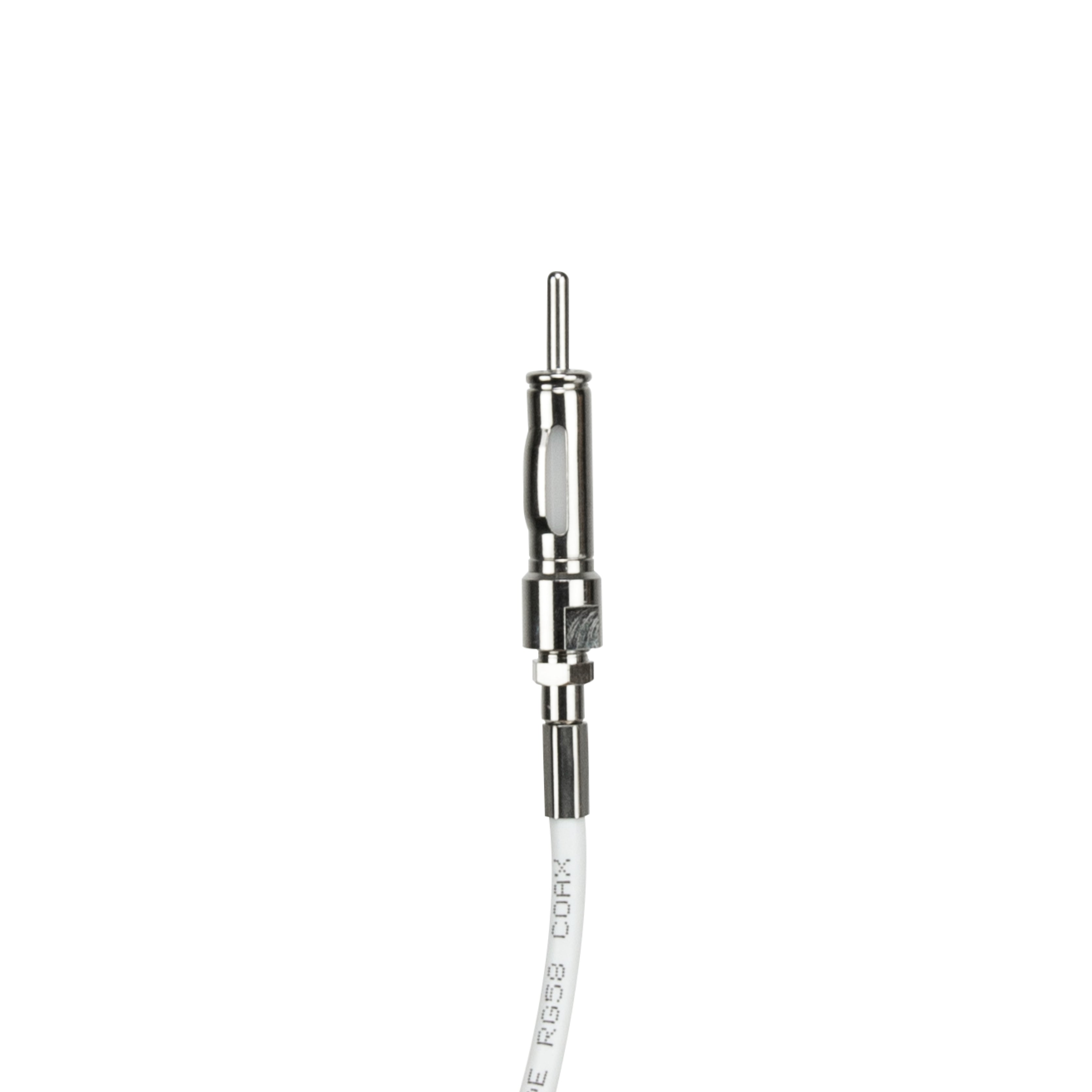 GME AE312B 600mm AM/FM Ground Dependent Antenna Base Cable & Plug - White