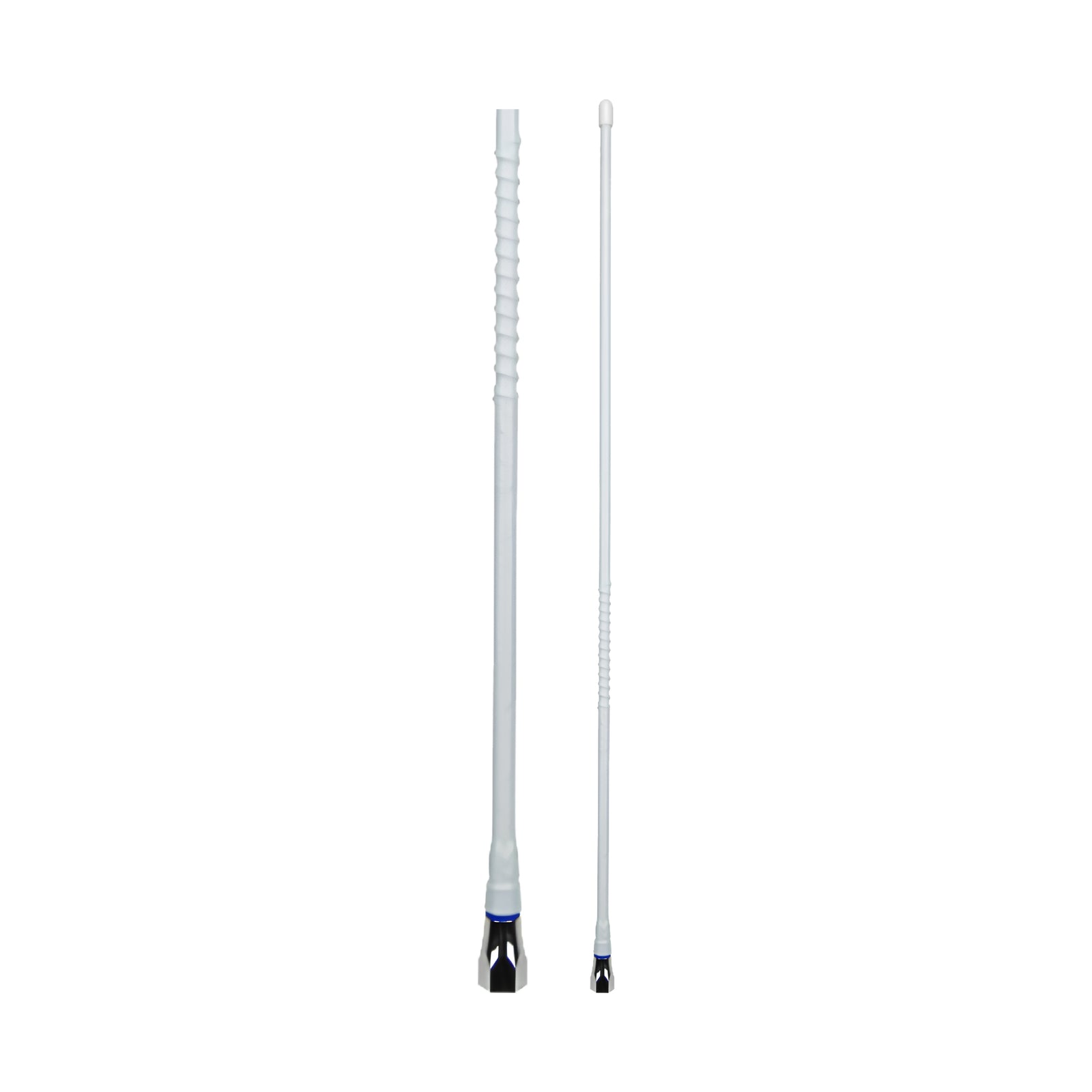 GME AE4018W Fibreglass 640mm UHF Antenna Whip (6.6dBi Gain) - White
