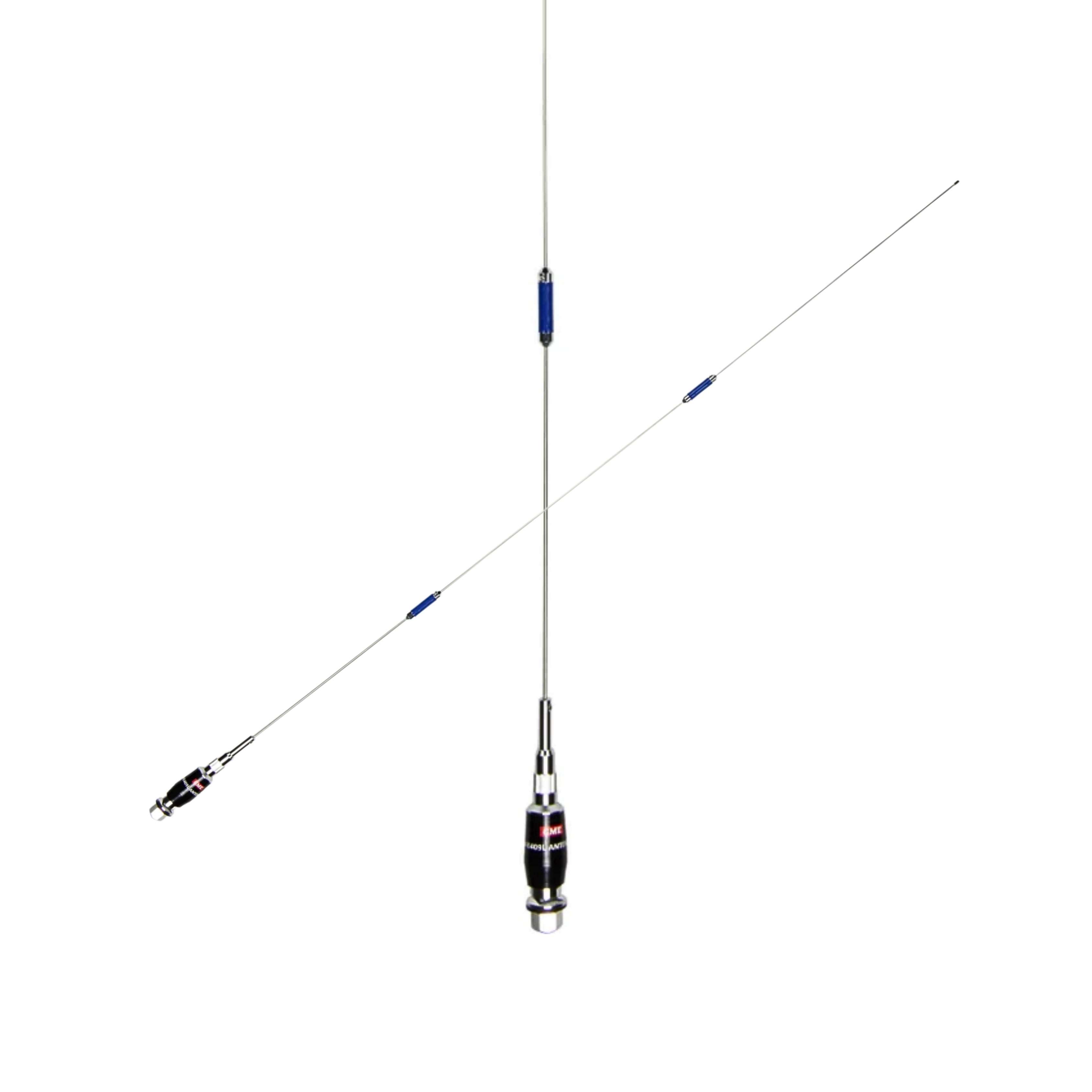 GME AE409L 830mm/1230mm Fold Down Stainless Steel Antenna (6 & 9dbi Gain)