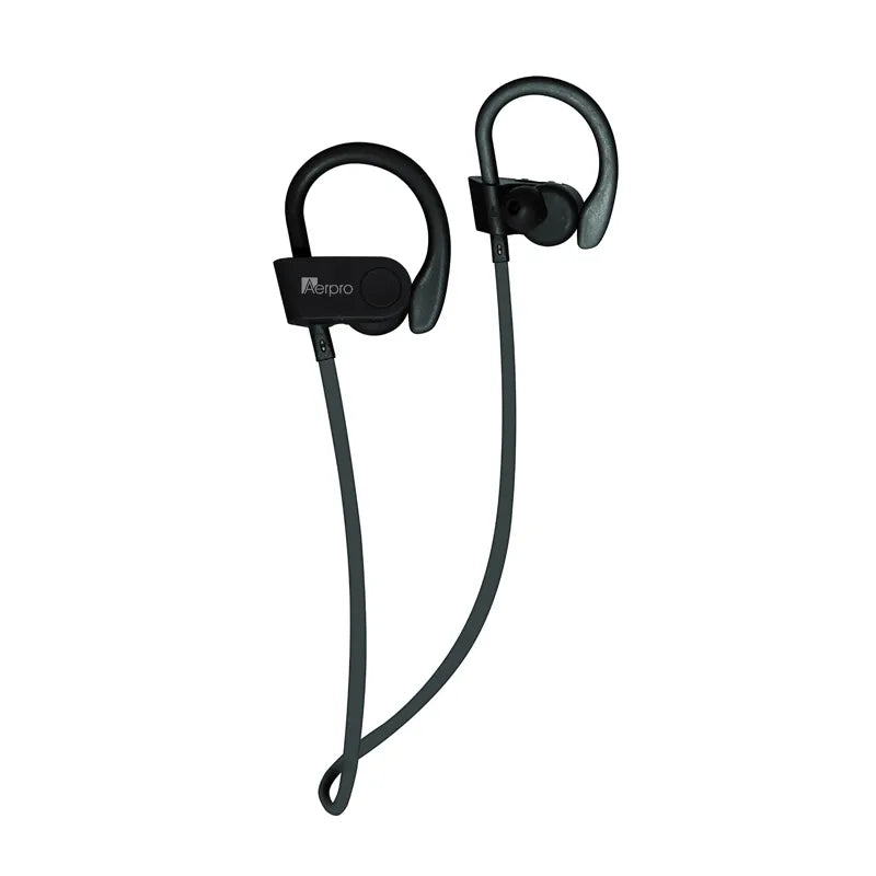 Aerpro AEB103BT Bluetooth Sports Earphones With Built-In Microphone