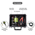 Oricom AIR30KIT Portable Air Compressor Kit with Heavy Duty Case + Twin Tyre Inflator/Deflator Combo