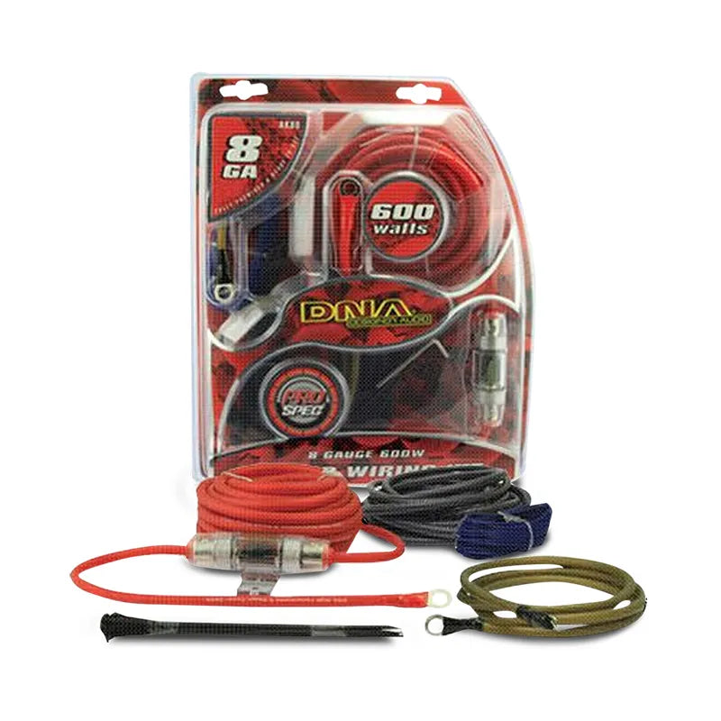 DNA AK80 8 Gauge 600W Amplifier Power Kit