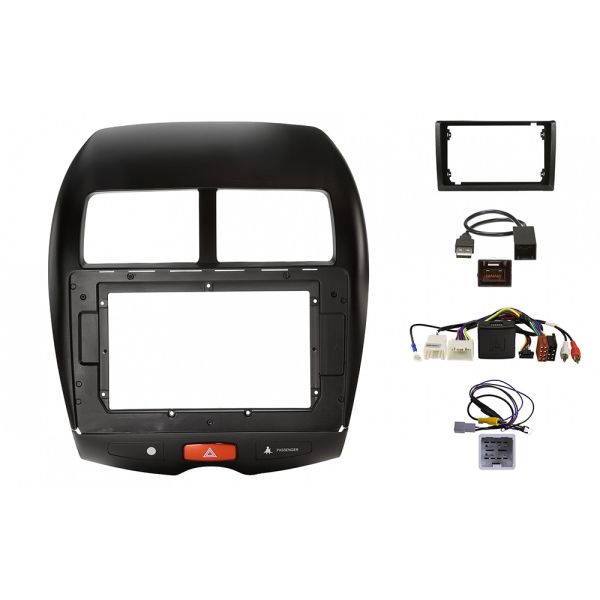 DMX80AXS Bundle - MITSUBISHI & PEUGEOT 2010-2019 [COMPATIBLE WITH KENWOOD DMX80AXS] (AKMB14/APP8KE8)/SWC-APKWPL