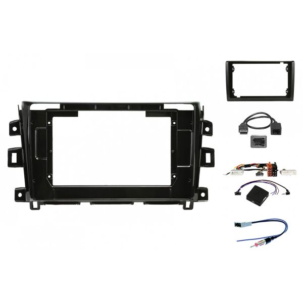 DMX80AXS Bundle - NISSAN NAVARA 2015-2020 [COMPATIBLE WITH KENWOOD DMX80AXS] (AKNI12/APP8KE8)/SWC-APKWPL