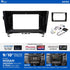 Aerpro AKNI4 Nissan Qashqai X-Trail 2015-2019 9/10 Inch Head Unit Installation Kit