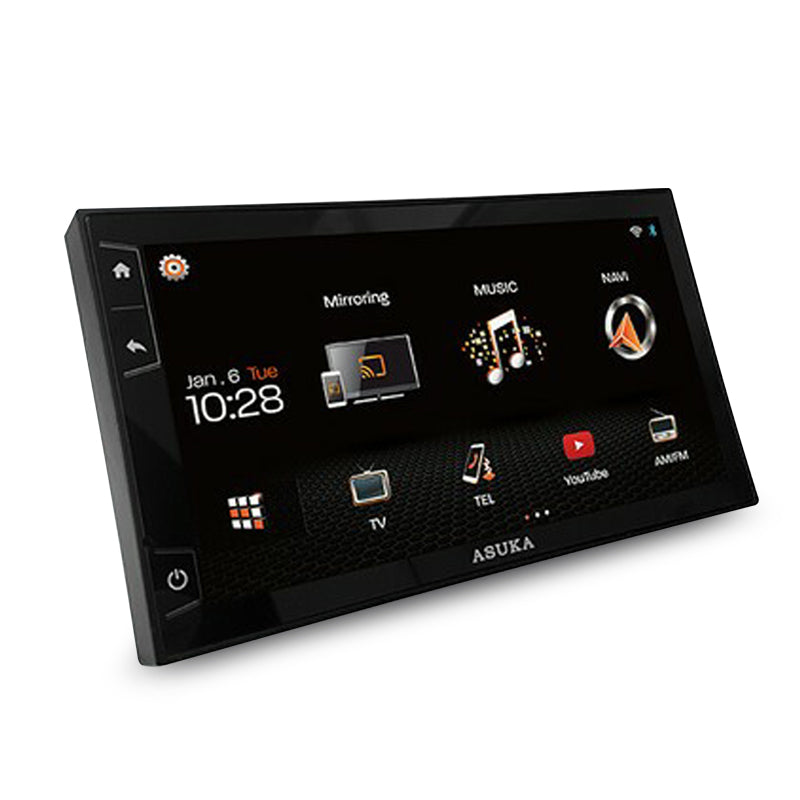 Asuka AK-PTA-100D In-Dash Receiver 7" WiFi Multimedia Navi 2DIN Headunit