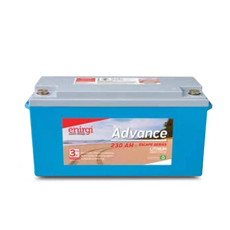 Enirgi AL-12.8-230 Escape Series Lithium Cell Deep Cycle Battery (12.8V, 230Ah)