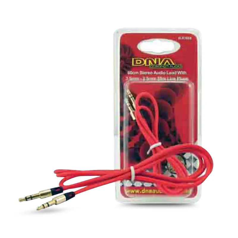 DNA ALR3060 60cm 3.5mm Plug To 3.5mm Plug Audio Lead