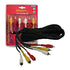 DNA ALV003 3 Male RCA Audio Video Lead - 3 Metres