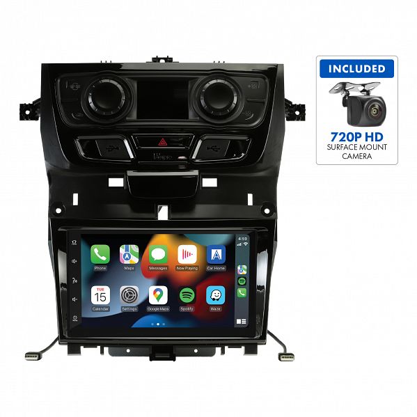 Aerpro AM9550BK 7" Multimedia Receiver Suit Holden VE Series 2 - Piano Black