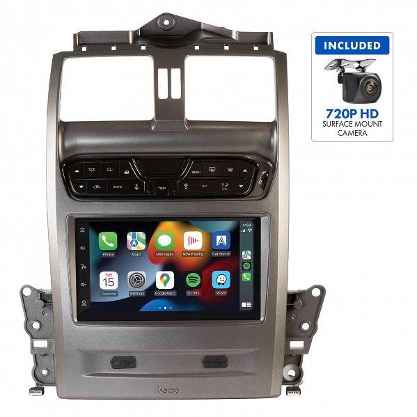 Aerpro AM9750GK 7" Multimedia Receiver Suit Ford Falcon BA-BF & Territory SX-SY - Gunmetal Grey