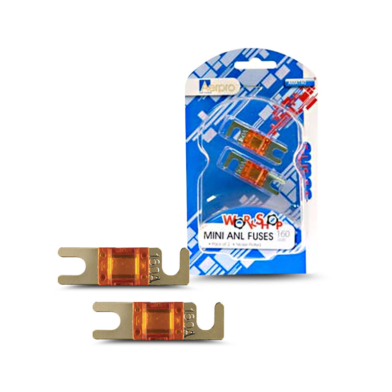 Aerpro AMA160 160 Amp Mini ANL Fuses - 2 Pieces