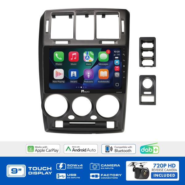 Aerpro AMDHY16 9 Inch Multimedia Receiver Hyundai Getz 2005 to 2011