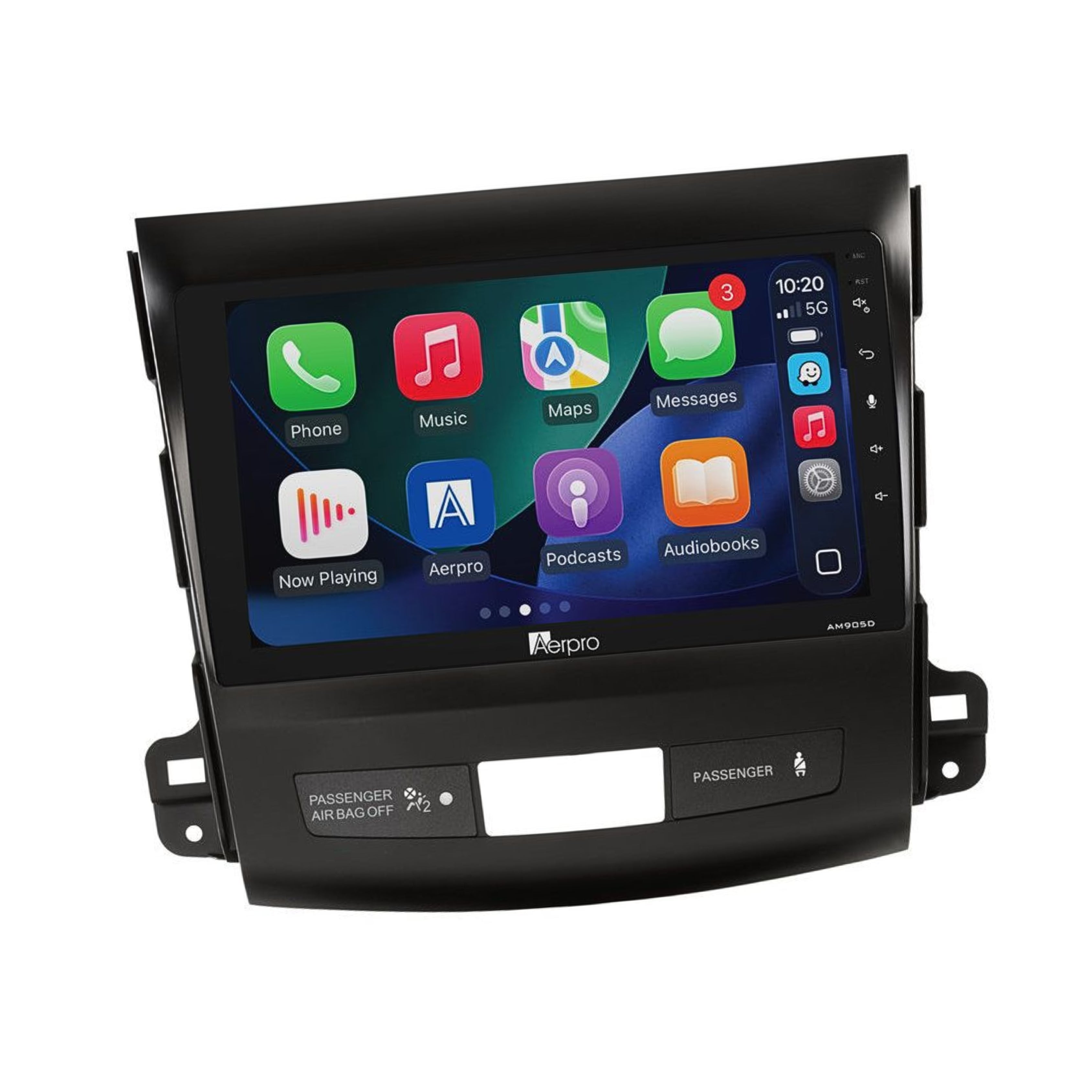 Aerpro AMDMB12 9" Multimedia Receiver Outlander Peugeot 4007