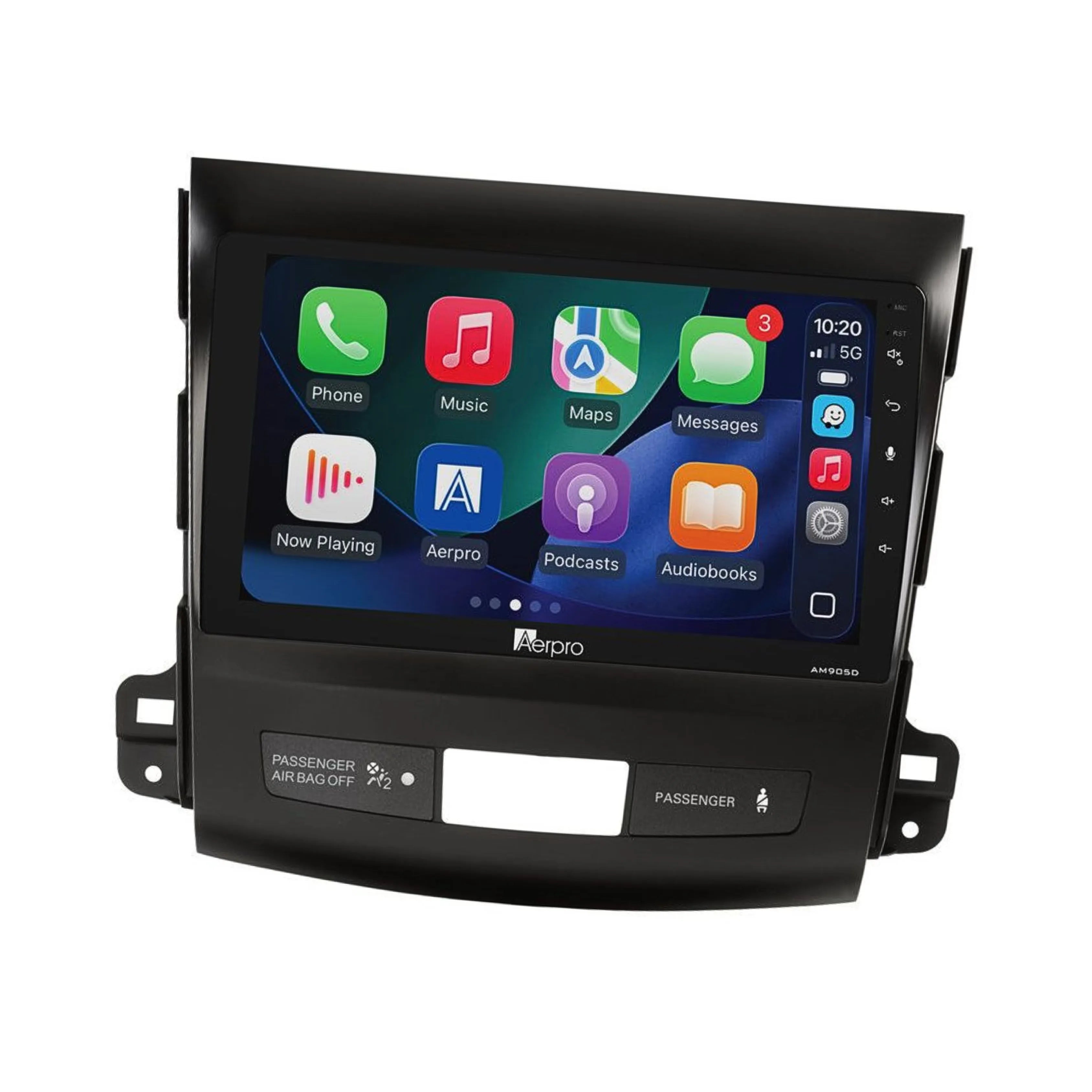 Aerpro AMDMB12 9" Multimedia Receiver Outlander Peugeot 4007