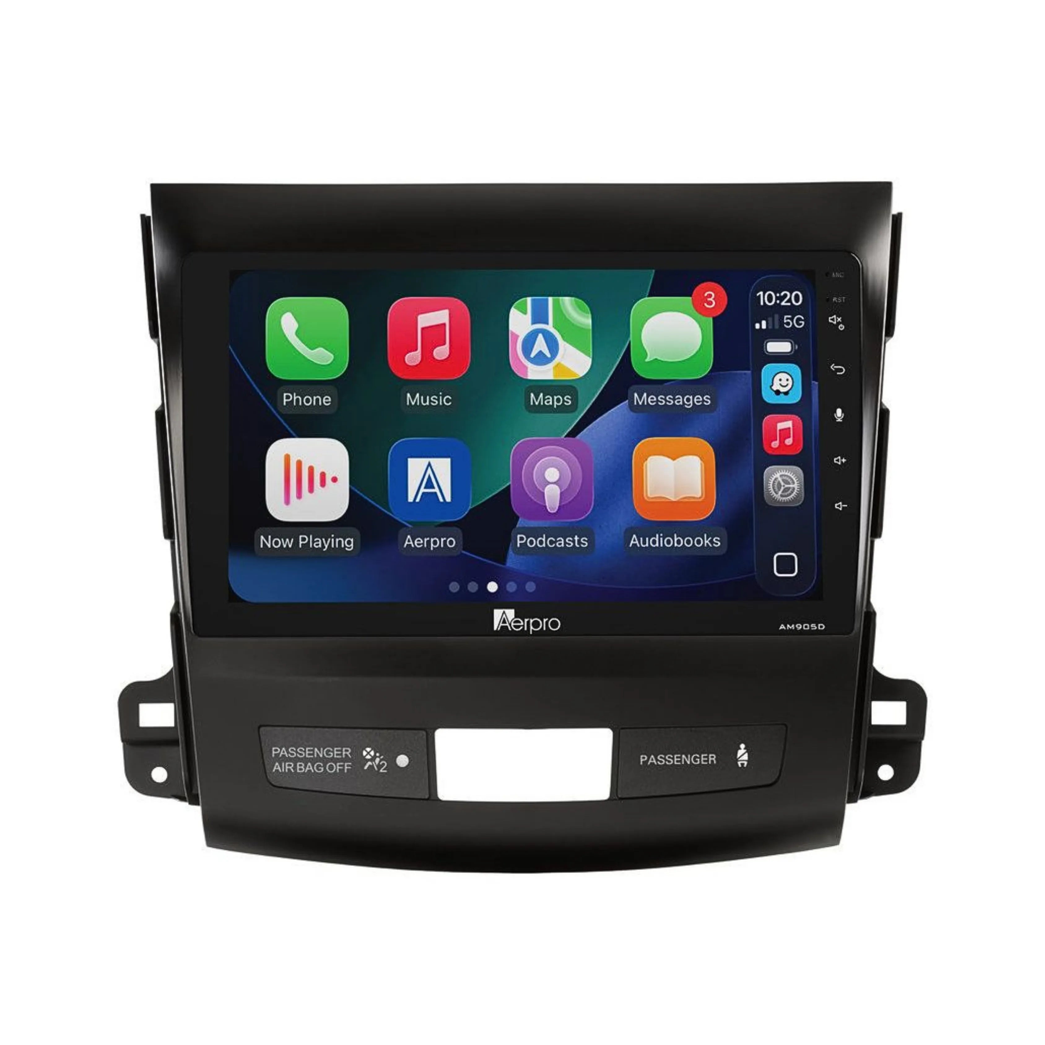 Aerpro AMDMB12 9" Multimedia Receiver Outlander Peugeot 4007