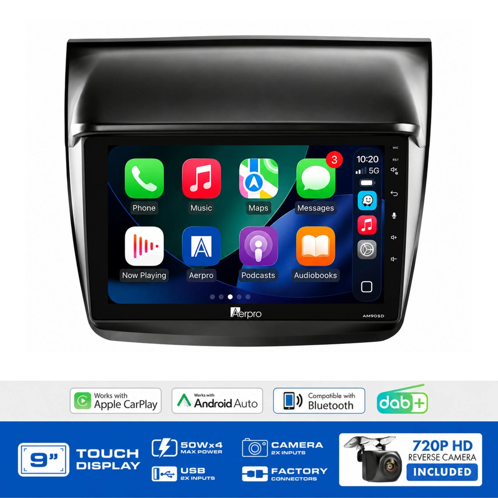 Aerpro AMDMB23 Mitsubishi Triton ML MN 2007-2014 9