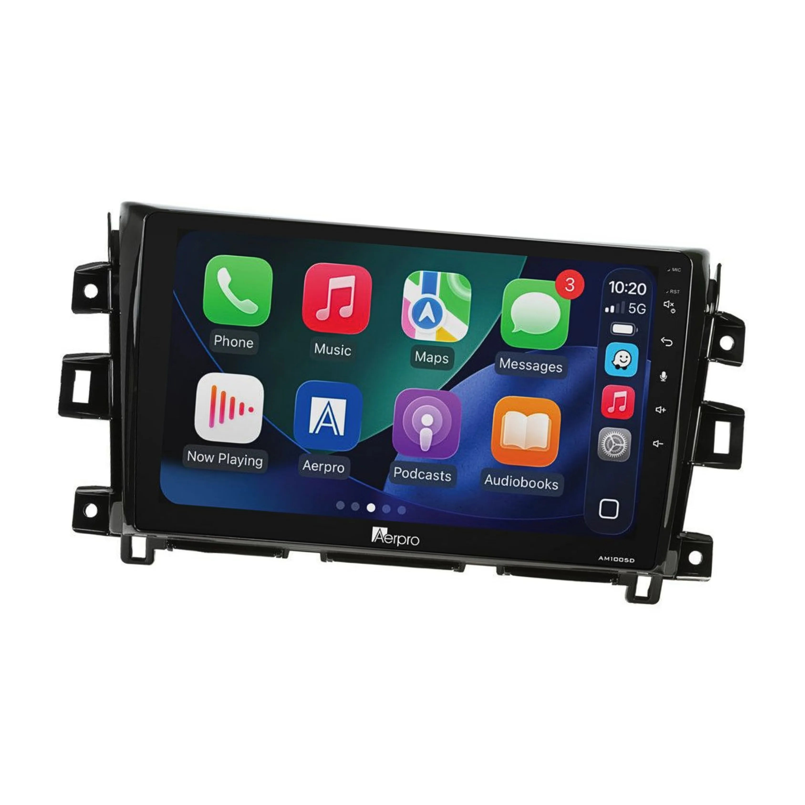 Aerpro AMDNI15 10" Multimedia Receiver Navara 360 Cam 2019-23