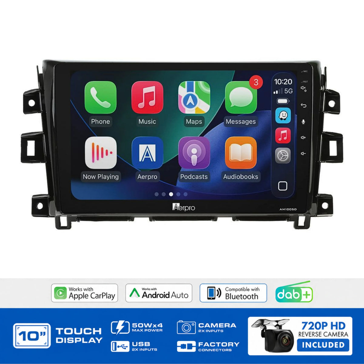 Aerpro AMDNI3 Nissan Navara 2018-2019 10