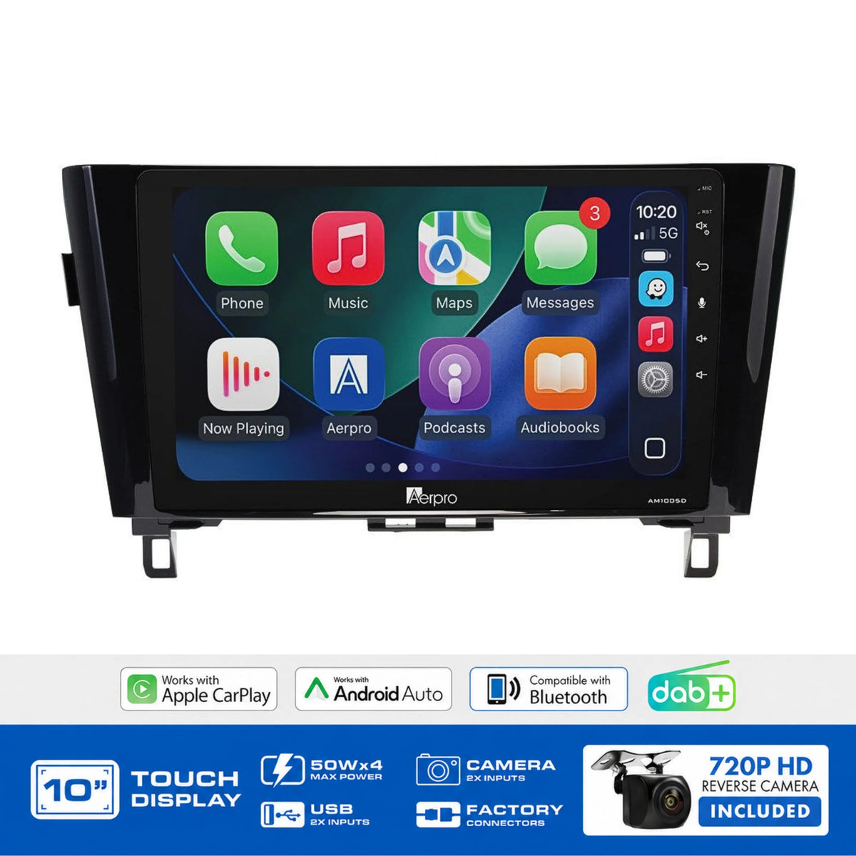Aerpro AMDNI5 Nissan Qashqai X-Trail 2014-2020 10