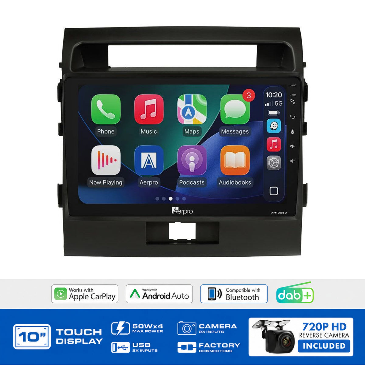 Aerpro AMDTO17 Toyota LandCruiser 200 Series 2007-2011 10