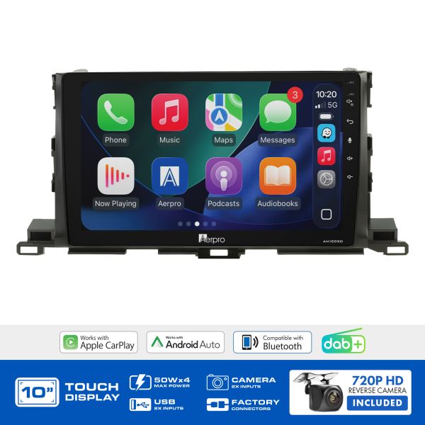 Aerpro AMDTO38 Toyota Kluger 2014-2019 10