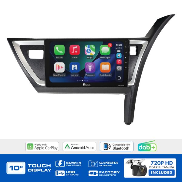 Aerpro AMDTO39 Toyota Corolla Hatch 2012-2015 10