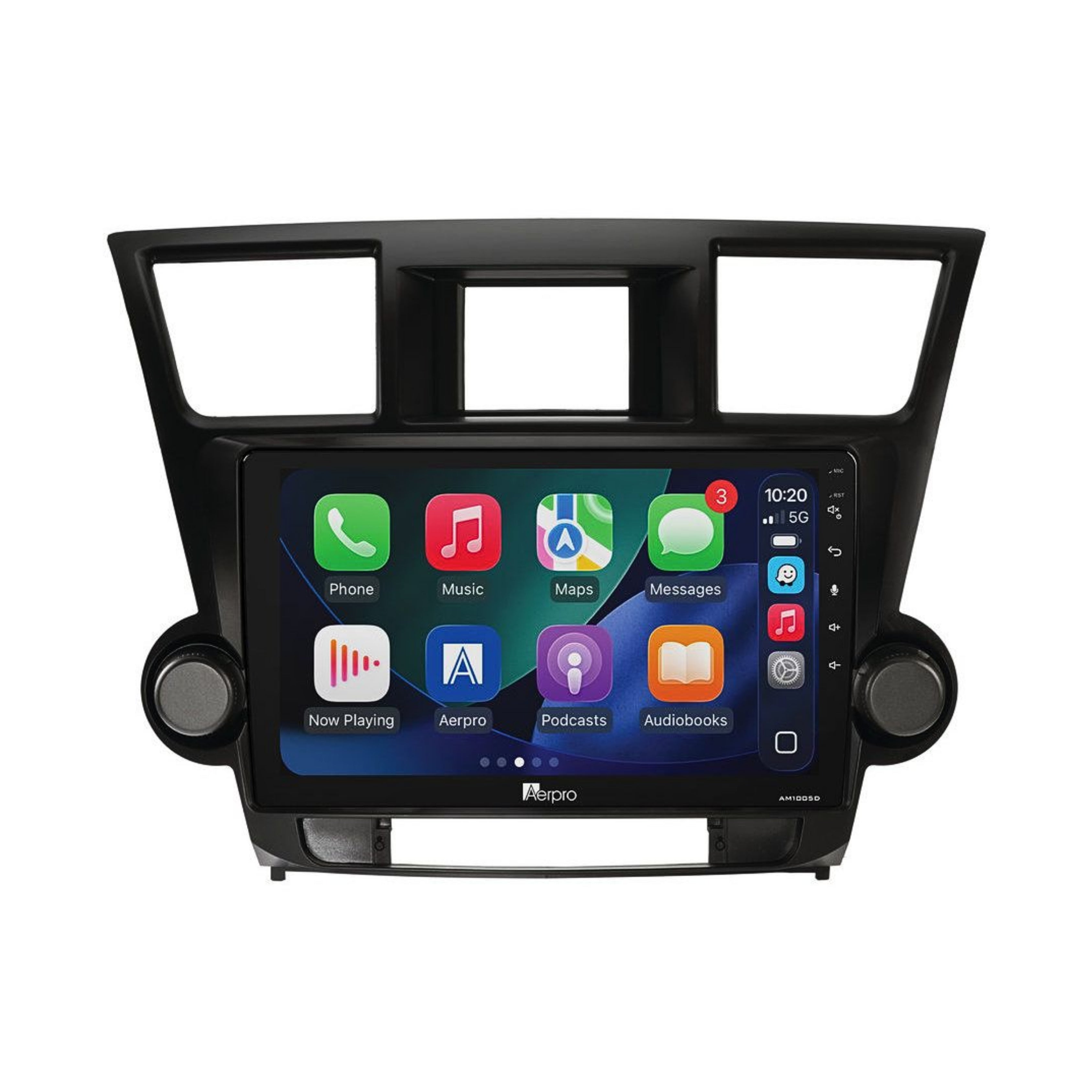 Aerpro AMDTO45 10" Multimedia Receiver Kluger Grande 2007-13