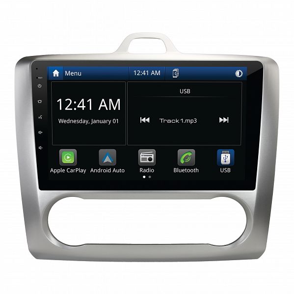 Aerpro AMFO7 9" Multimedia Receiver Suit Ford Focus 2005 - 2009 (Auto Climate Control)
