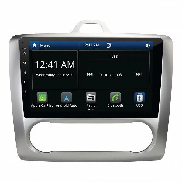 Aerpro AMFO7 9" Multimedia Receiver Suit Ford Focus 2005 - 2009 (Auto Climate Control)