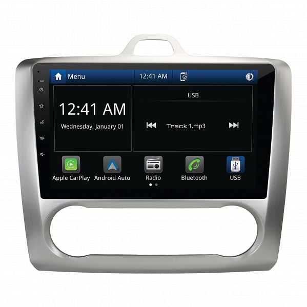 Aerpro AMFO8 9" Multimedia Receiver Suit Ford Focus 2007 - 2011 (Auto Climate Control)