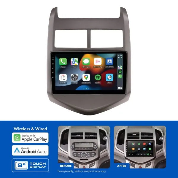 Aerpro AMGM5 9" Multimedia Receiver Kit Holden Barina TM 2011-2016