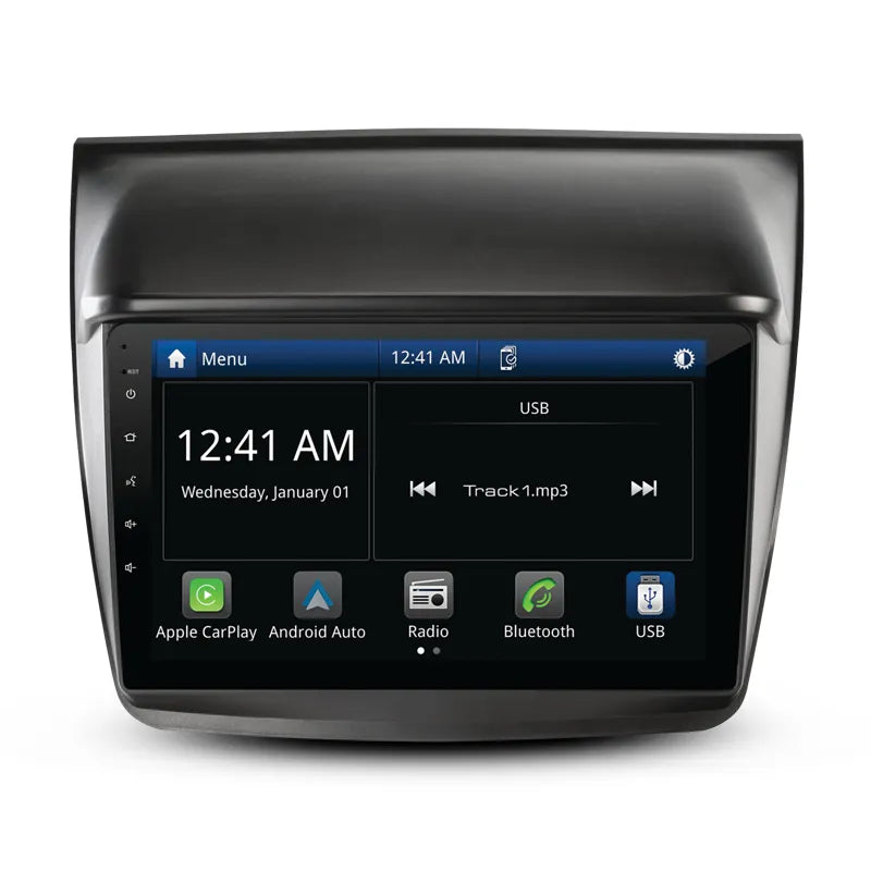 Aerpro AMMB23 9" Multimedia Receiver Suit Mitsubishi Triton GL/GLS/GLX/GLX-R/VR 2007 - 2009 & GL/GL-R/GLX 2009 - 2014 (NO SWC)
