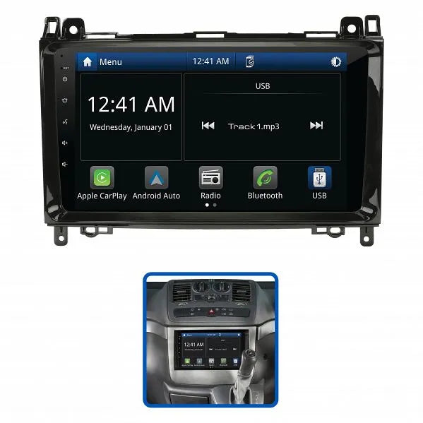 Aerpro AMMC2 9" Multimedia Receiver Suit Mercedes & Volkswagen Various Models