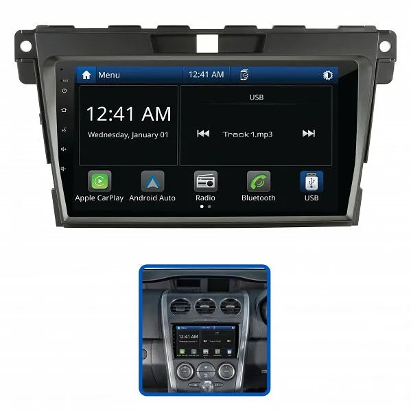 Aerpro AMMZ20 9" Multimedia Receiver Suit Mazda CX7 2009 - 2012 (Non-Amplified)