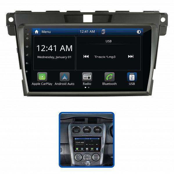 Aerpro AMMZ21 9" Multimedia Receiver Suit Mazda CX7 2009 - 2012 (Amplified)