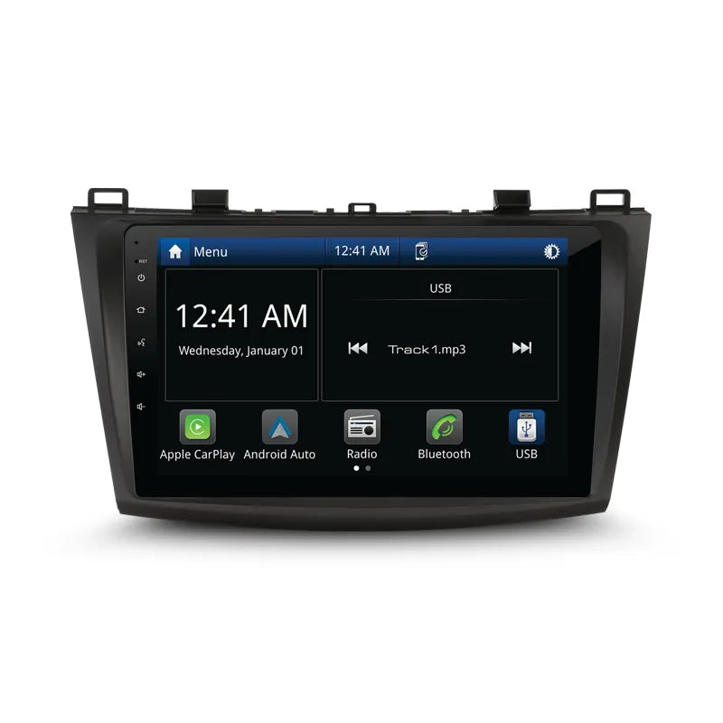 Aerpro AMMZ5 Multimedia Receiver With Wireless Apple CarPlay & Android Auto Suit Mazda 3 2009 - 2013
