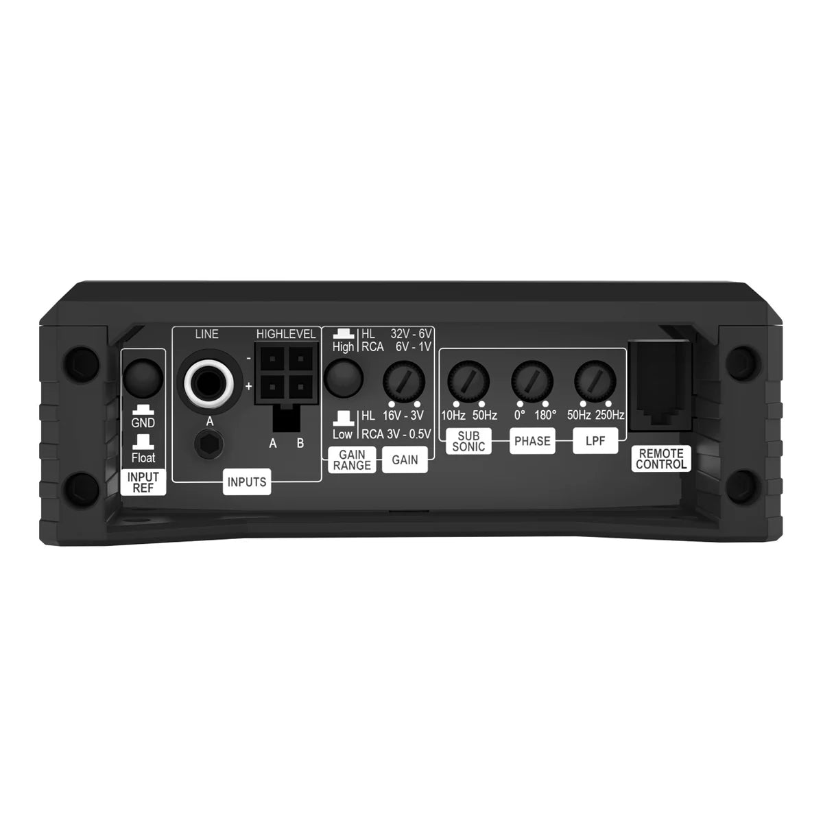 Helix Amplify 201 X-Over 24V Mono Class D Amplifier 750W Truck Bus
