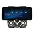 Aerpro AMTCFO1 12.3 inch head unit showing the Aerpro home screen