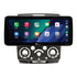 Aerpro AMTCFO1 12.3 inch head unit for Ranger and BT-50 2006-2011, showing Apple CarPlay