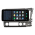 Aerpro AMTCHO8 12.3 inch screen running Android Auto split screen with a map